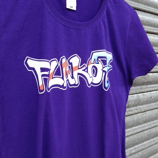 Flako - Graffiti Morada Entallada