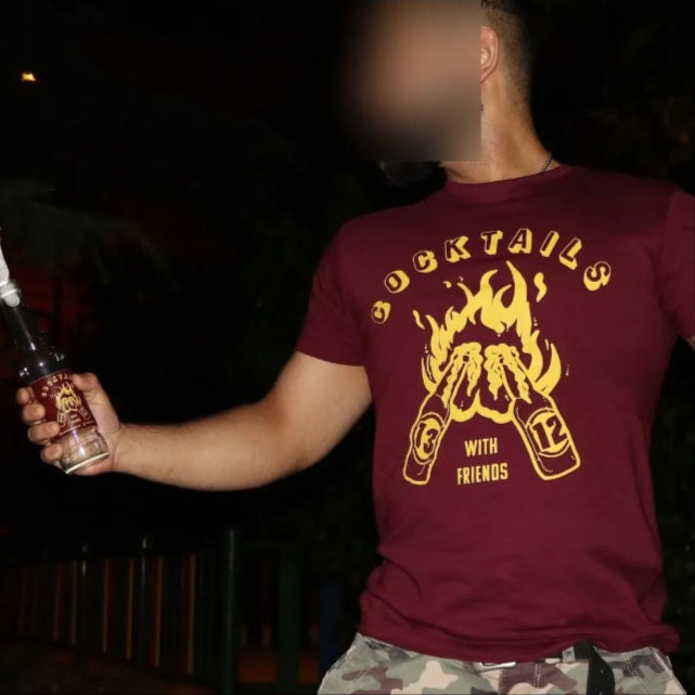 Red Class Wear - Cocktail With Friends
