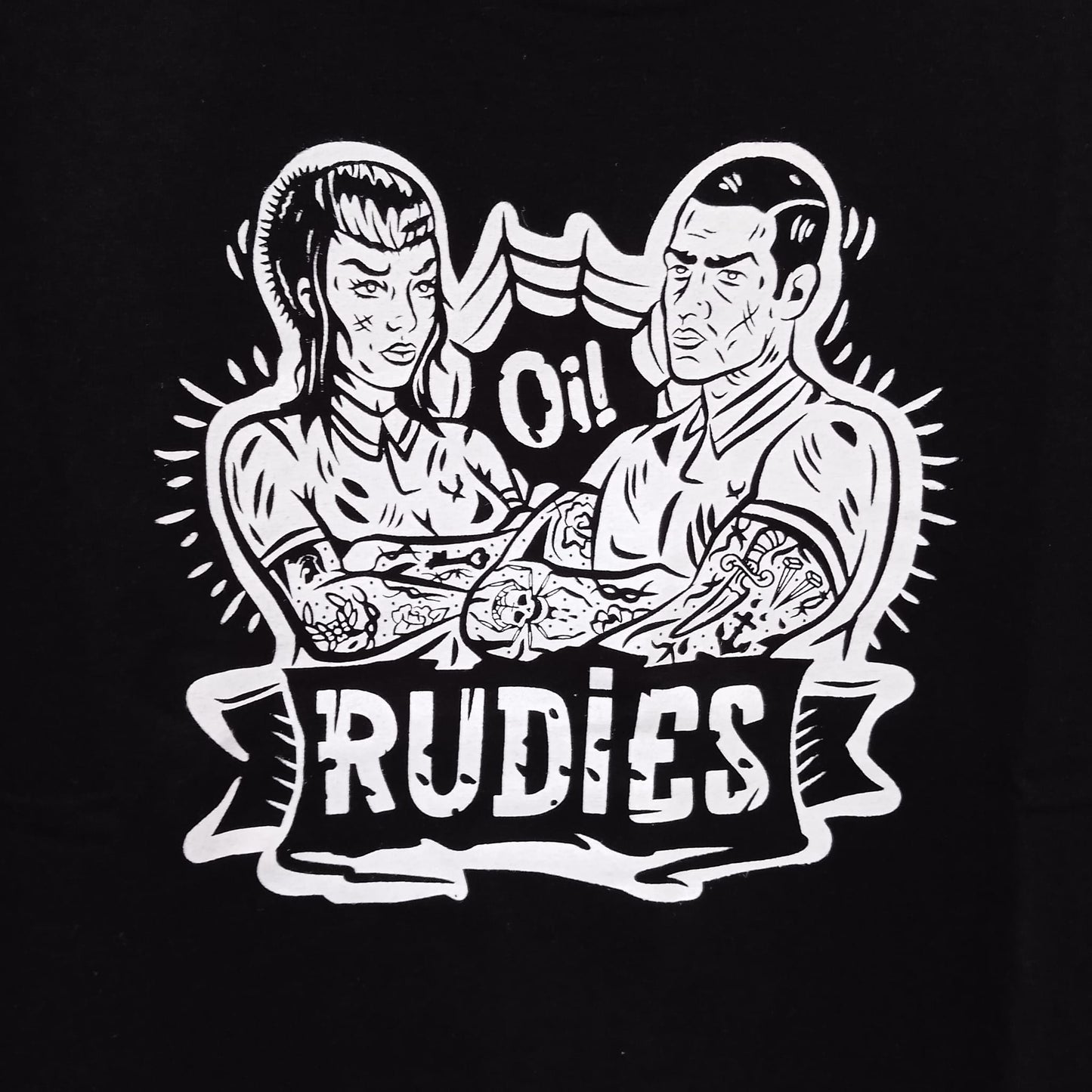 Oi! Rudies - Color Negro