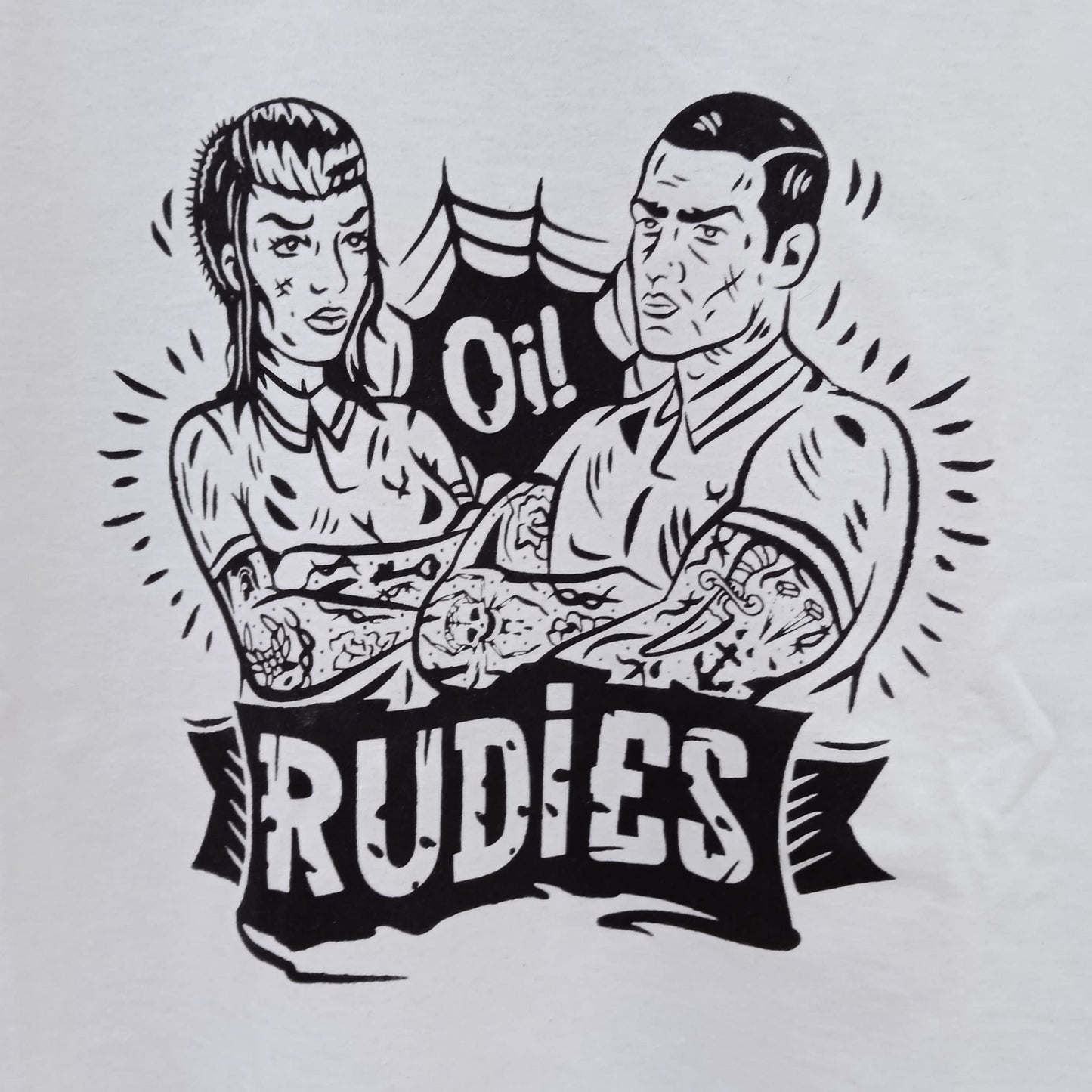 Oi! Rudies - Color Blanco
