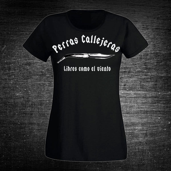 Perras Callejeras - Camiseta Clásica Negra