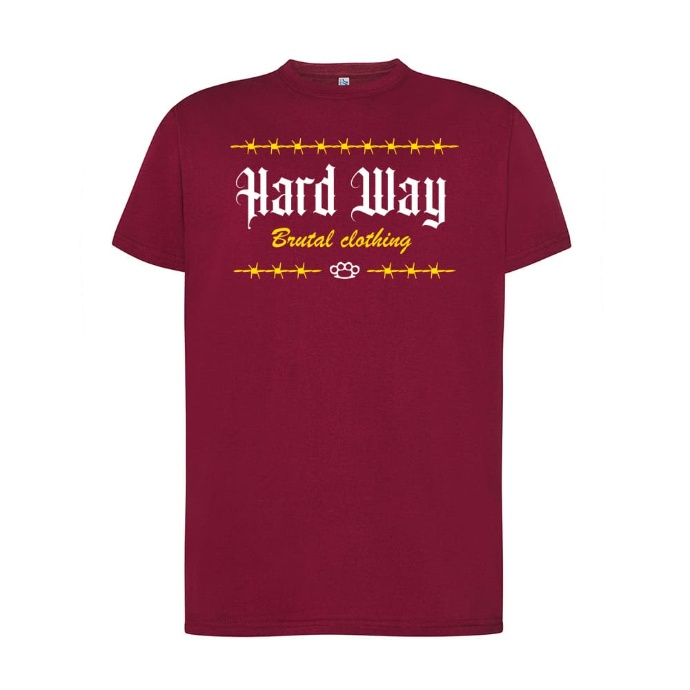 Hard Way - Camiseta Logo-Espino