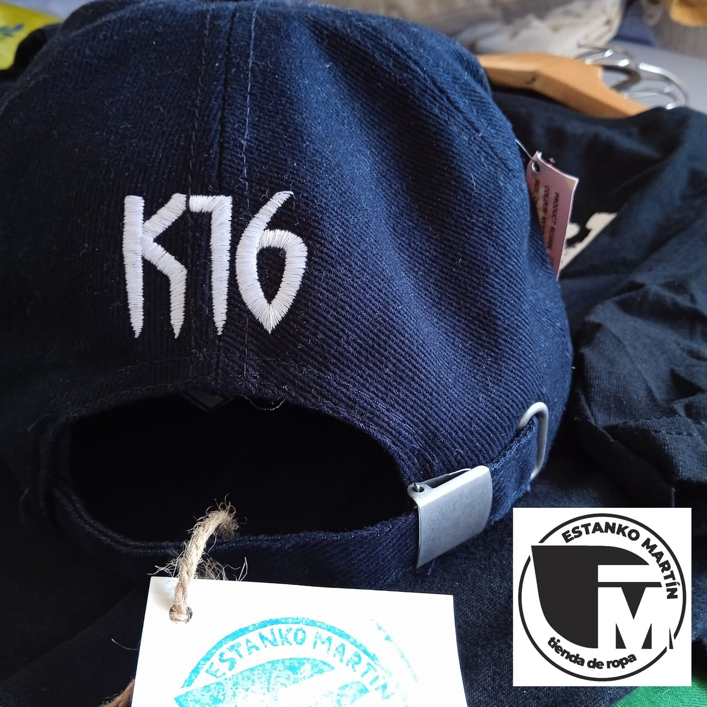 K16 - Gorra Bordada Azul