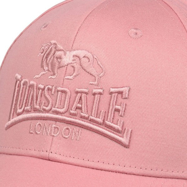 Lonsdale - Gorra Rosa Bordada