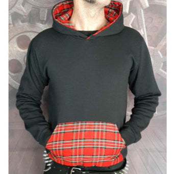 PunkChaos - Sudadera Escocesa