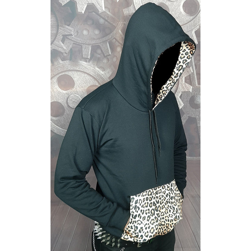 PunkChaos - Sudadera Leopardo