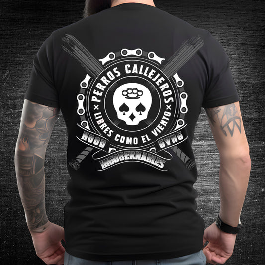 Perros Callejeros - Camiseta Hood Gvng