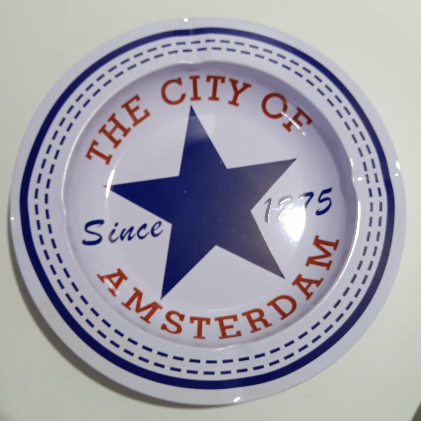 Cenicero De Metal City Of Amsterdam