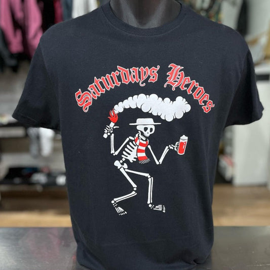 Saturdays Heroes - Esqueleto Rojo Entallada
