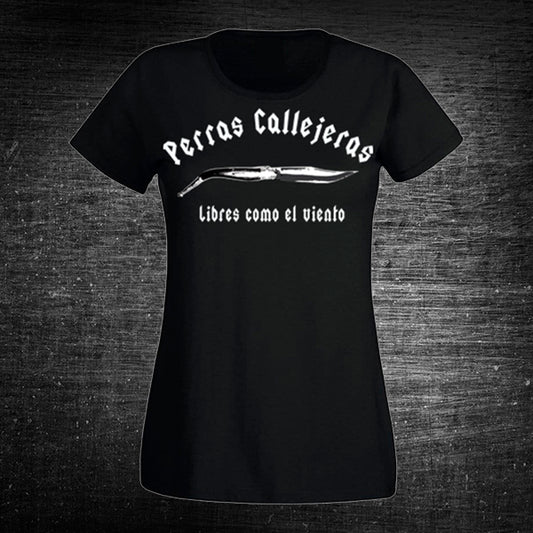 Perras Callejeras - Camiseta Clásica Negra