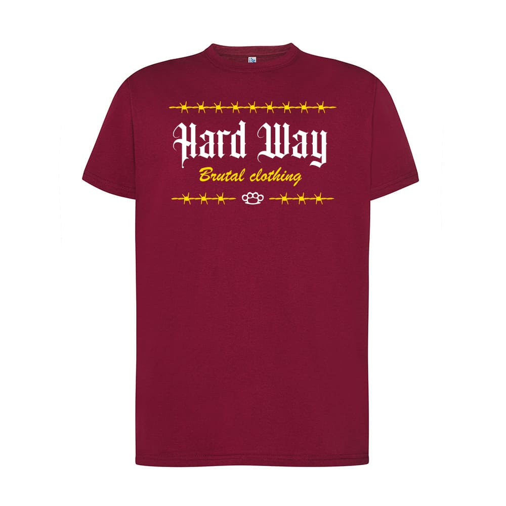 Hard Way - Camiseta Logo-Espino