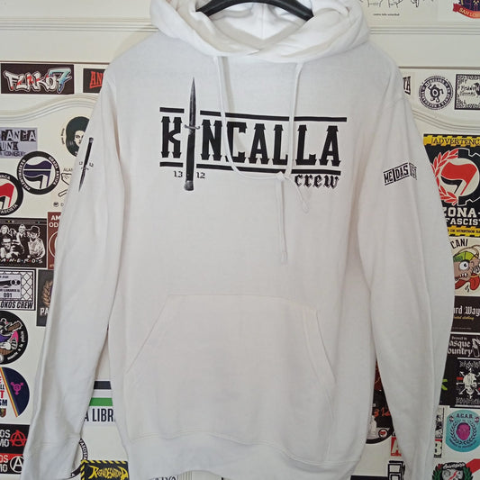 K16 - Sudadera Con Capucha Kincalla Blanco