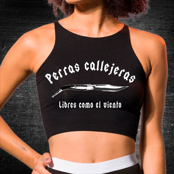 Perras Callejeras - Top Negro Clásico